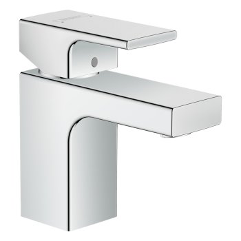 Baterie pentru lavoar Hansgrohe Vernis Shape, ComfortZone 70, cu ventil pop-up, crom